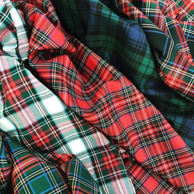 Scotch-Ekose-Gabardin-Kumaş scotch ekose gabardin kumaş