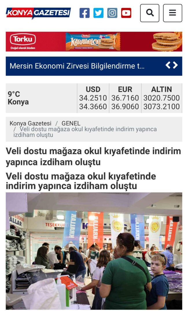 konya-gazetesi krallar tekstil konya gazetesi