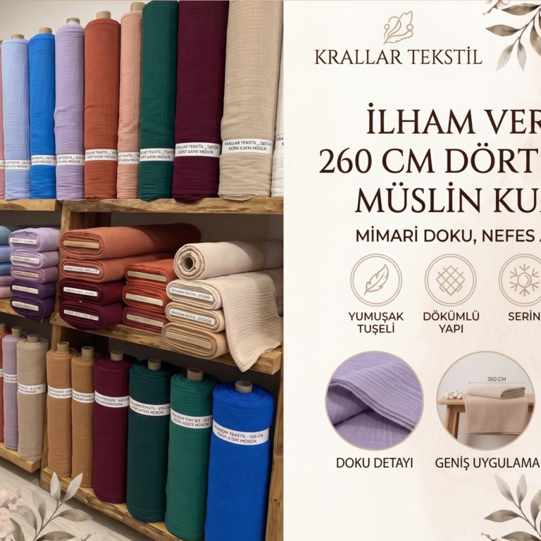 Bornova’da Kaliteli Kumaş Tedariki