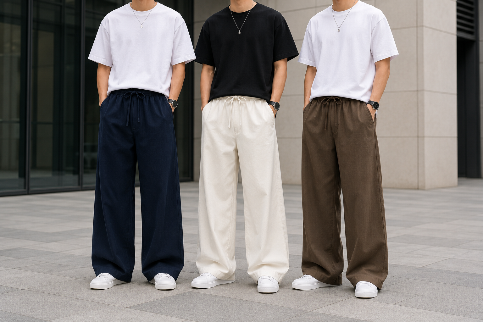 Modern ve rahat tasarımlarıyla öne çıkan **Krallar Baggy Fit Pantolonları**, unisex yapısı ve geniş paça kesimiyle günlük giyimde yeni nesil konfor, özgür hareket ve modern bir stil sunuyor.