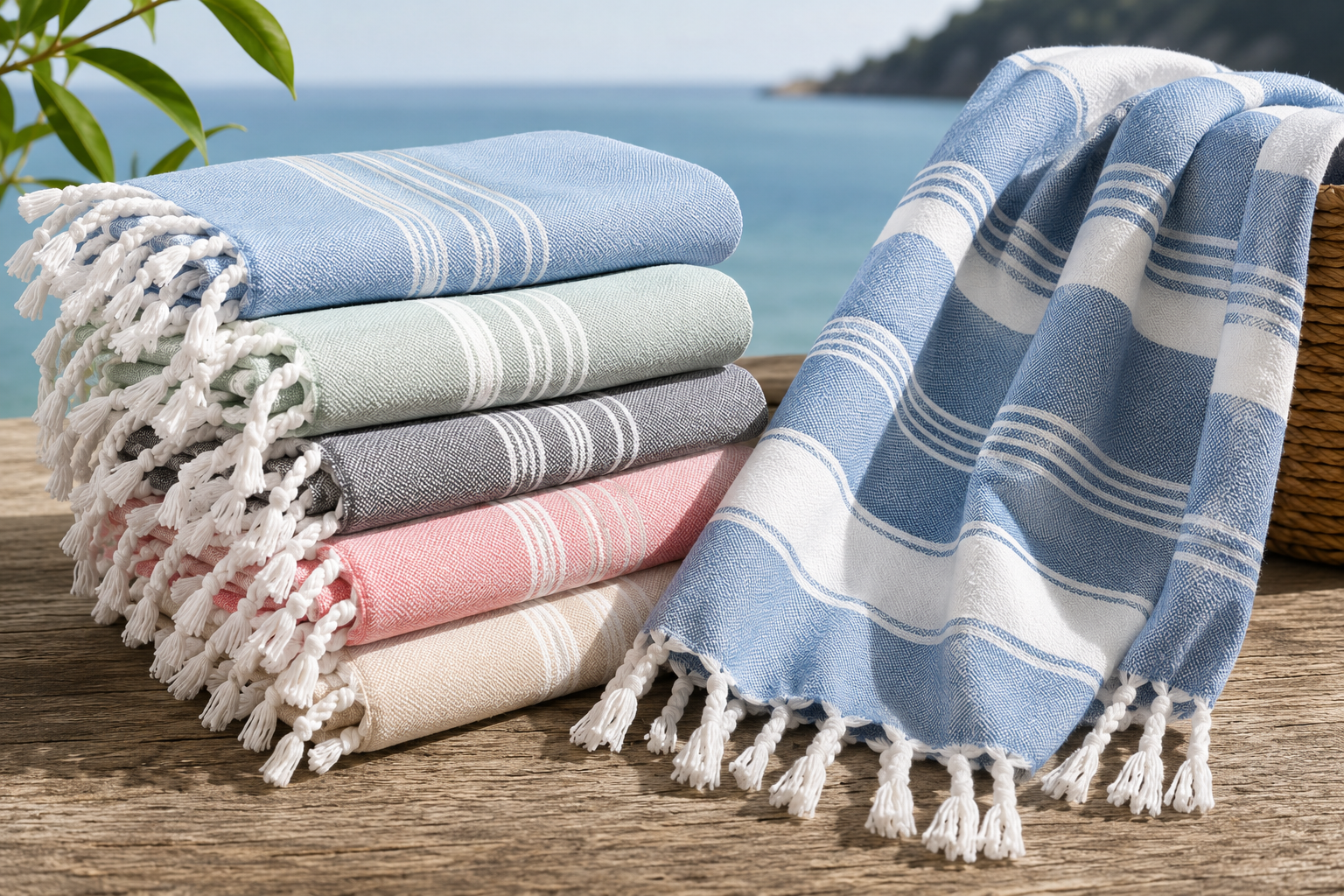 Krallar Tekstil, hafif, yüksek emiciliğe sahip ve hızlı kuruyan pamuk peştamal modellerini plaj, hamam, spa ve günlük kullanım için kaliteli üretim anlayışıyla sunmaktadır. 