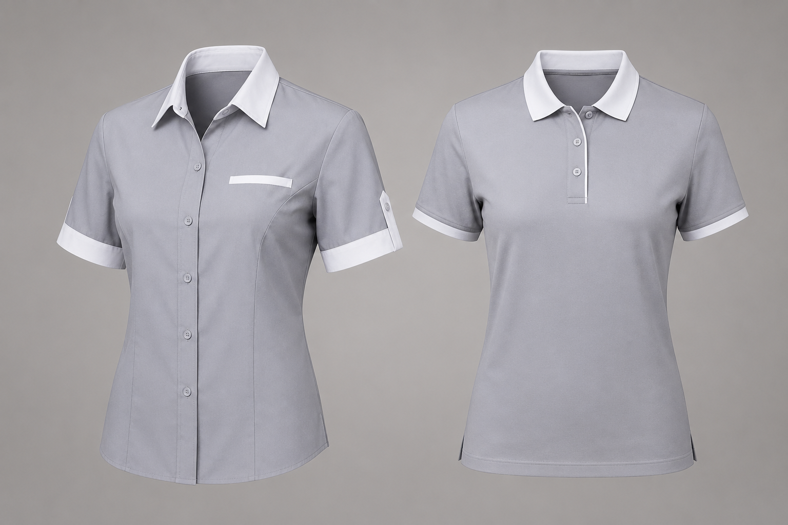 Açıklama: Krallar Tekstil güvencesiyle üretilen housekeeping gömleği ve polo yaka tişört modelleri, otel kat hizmetleri personeli için konforlu, dayanıklı ve profesyonel iş kıyafeti çözümleri sunar.