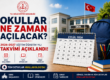 2026-2027 eğitim öğretim yılı takvimi açıklandı. Okulların açılış tarihi, ders başlangıcı, ara tatil, yarıyıl tatili ve sınav tarihleriyle ilgili tüm detaylar Krallar Blog’da.