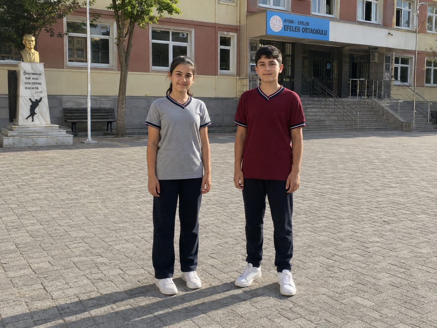 Aydın Efeler Ortaokulu Okul Forması Kıyafeti Yeni Sezon 2026-2027 Krallar