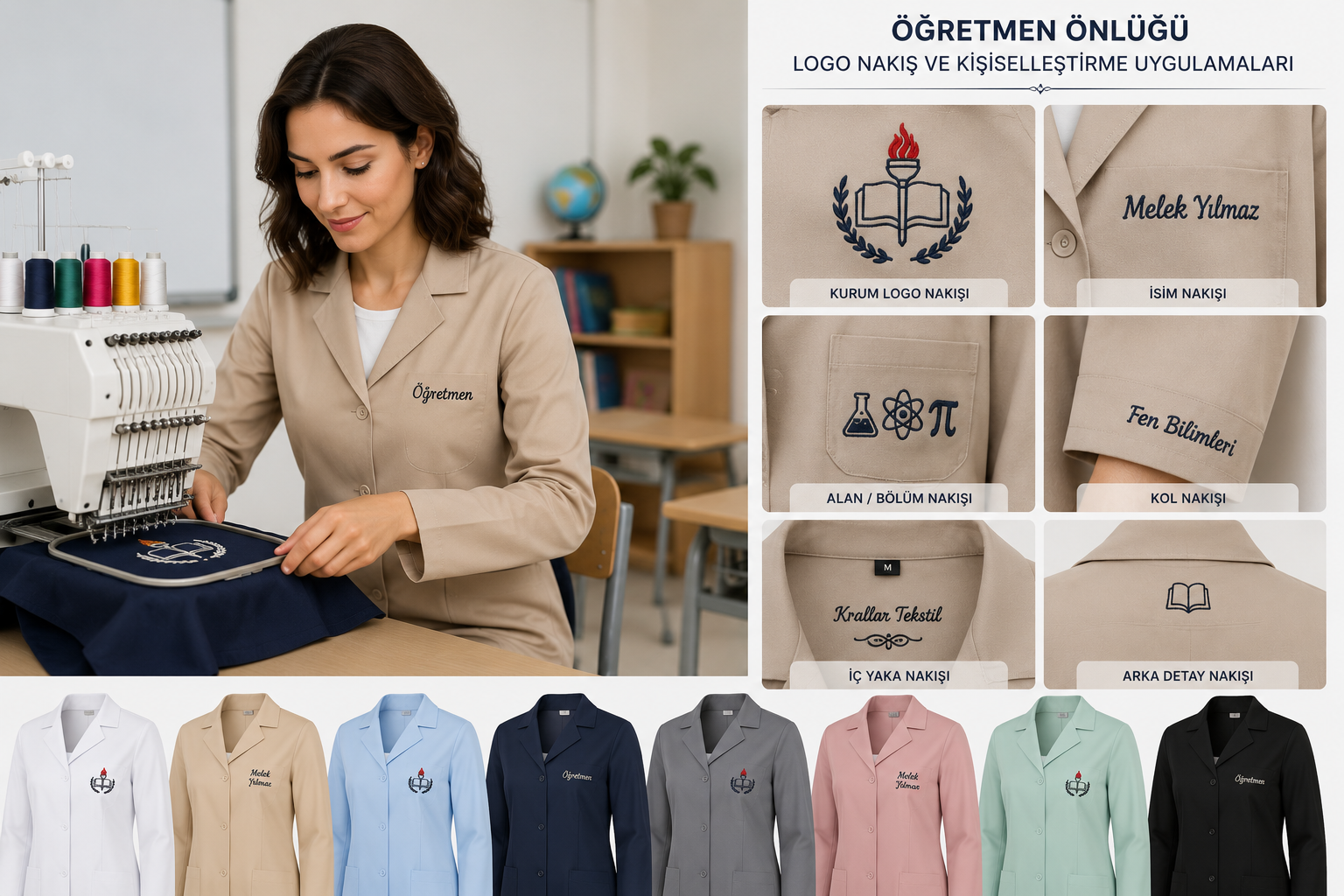 Balıkesir Meb Genegelgesine Uygun Öğretmen Önlüğü Modelleri