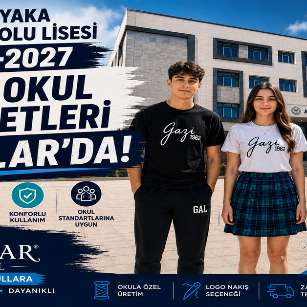 gazi-anadolu-lisesi-yeni-okul-kiyafetleri-krallar-tekstilde-2026-2027 Gazi Anadolu Lisesi 2026-2027 yeni okul kıyafeti forması Karşıyaka İzmir