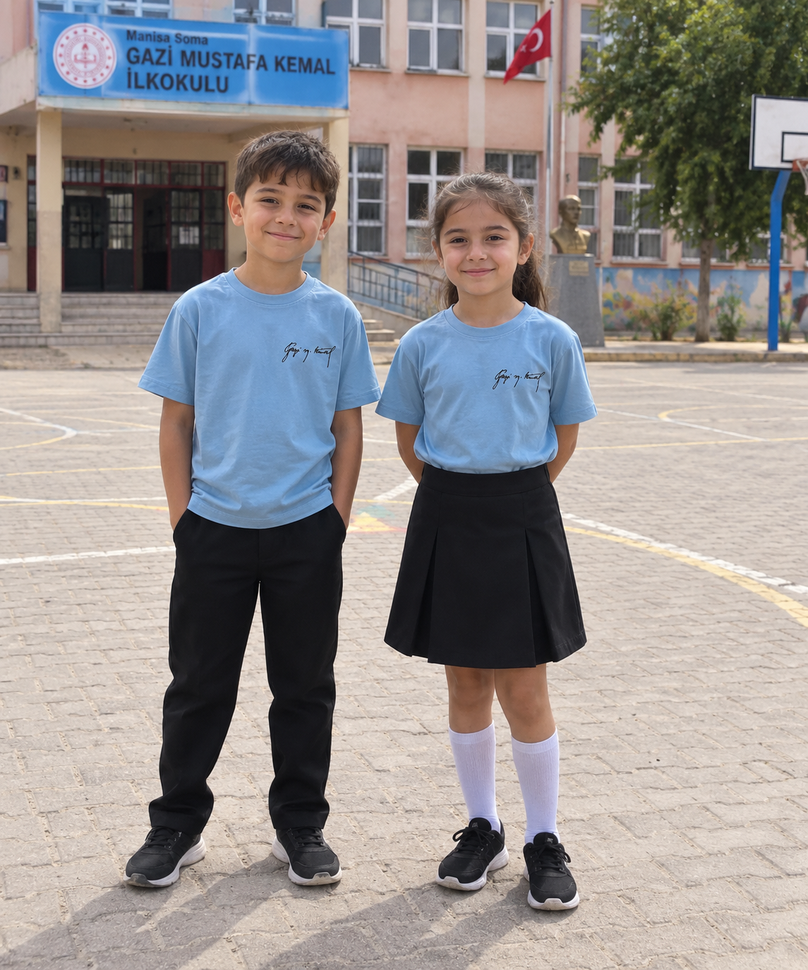 Manisa Soma Gazi Mustafa Kemal İlkokulu Okul Kıyafeti Arzu Kuş Fashion