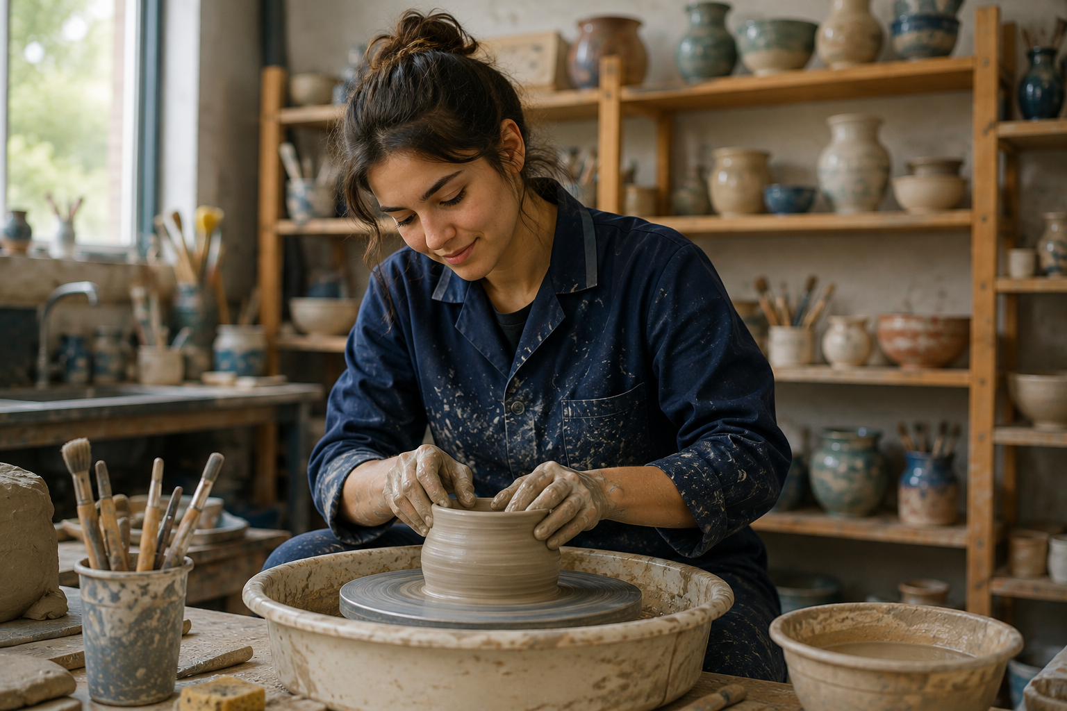 Krallar Tekstil Seramik ve Cam Teknolojisi iş ve staj kıyafetleri; atölye kullanımına uygun konforlu ve dayanıklı modeller.