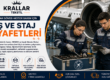 Krallar Tekstil Uçak Gövde-Motor Bakım iş ve staj kıyafetleri; meslek liseleri, teknik liseler ve MESEM’lere özel üretim