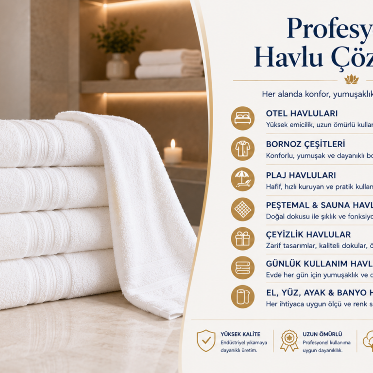 Denizli Banyo Havlu Üreticisi