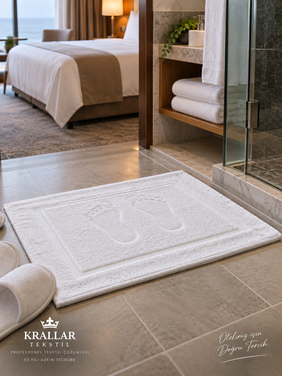 Denizli Otel Ayak Havlusu Hilton Standardında