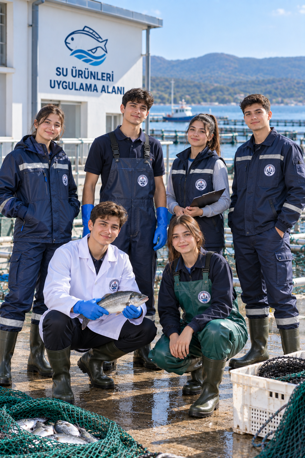 Su Ürünleri Yetiştiriciliği iş ve staj kıyafetleri farklı model seçenekleriyle Krallar Tekstil tarafından üretilmektedir.