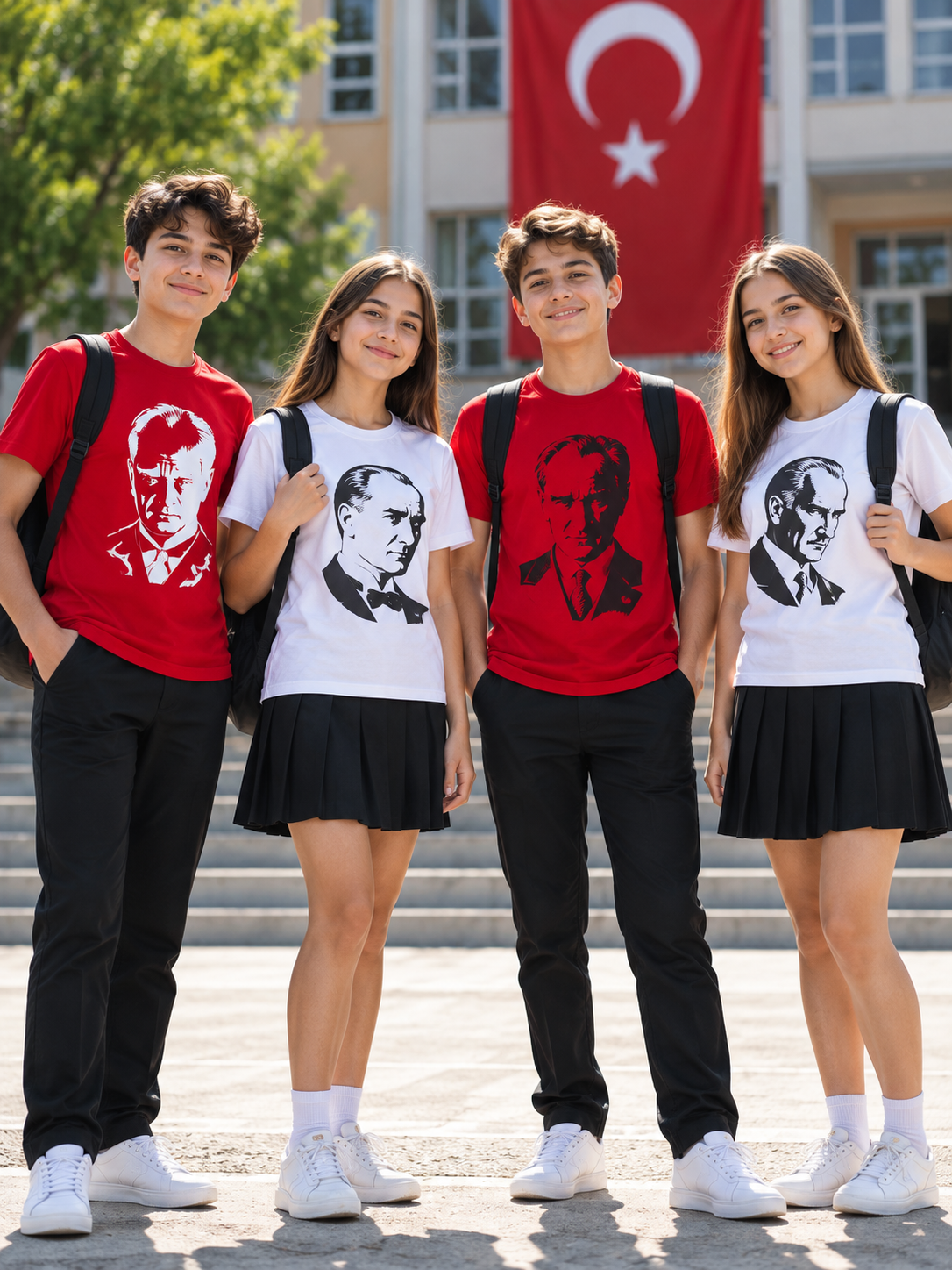 29 Ekim Atatürk Baskılı Tişört Üreticisi Satıcısı İmalatçısı Krallar Tekstil