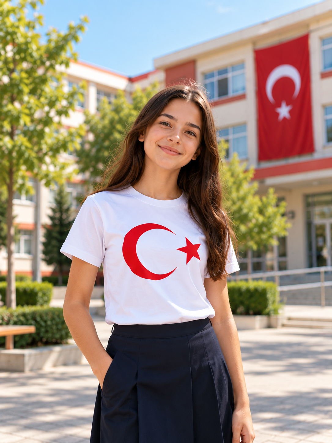 29 Ekim Türk Bayraklı Tişört Üretcisi Satıcısı İmalatçısı Krallar Tekstil