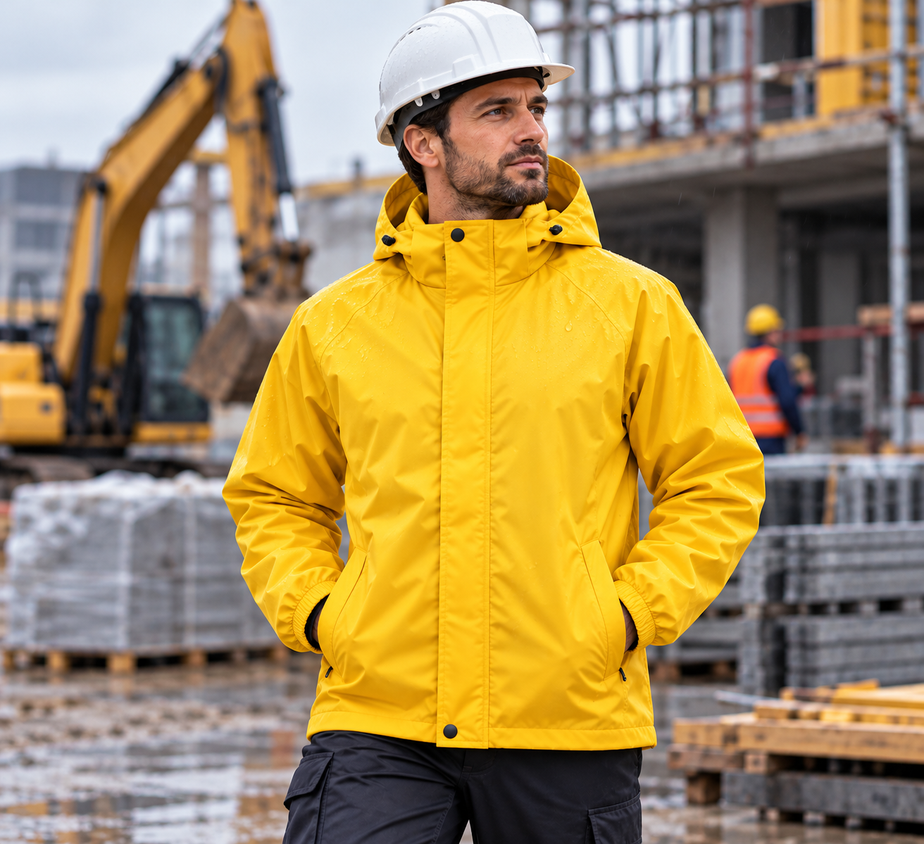 Krallar Tekstil, Bilecik'teki işletmelerin yağmurluk mont ihtiyaçlarında kumaş kalitesi, suya dayanıklılık, hareket konforu ve dikiş işçiliğini ön planda tutar. Softshell ve Oxford gibi teknik kumaşların özellikleri kullanım amacına göre değerlendirilir.